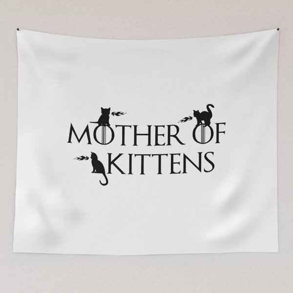Item preview, Mother of Kittens (Black) designed and sold by JStuartArt.