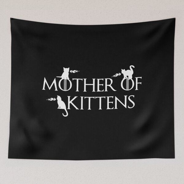 Item preview, Mother of Kittens (White) designed and sold by JStuartArt.