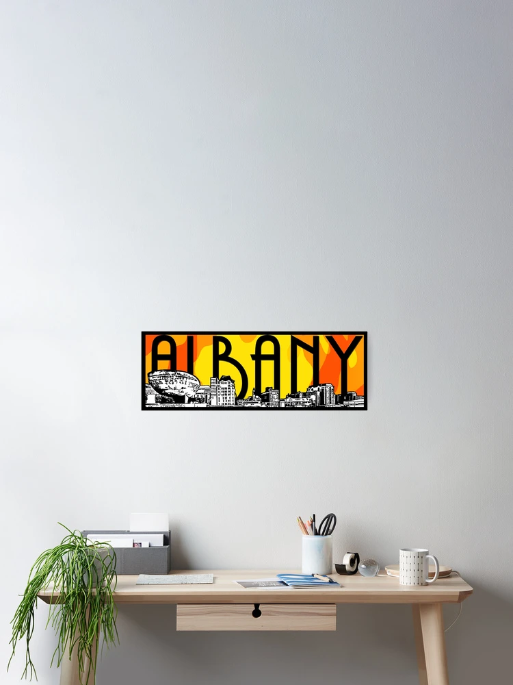 Thumbnail 2 of 3, Poster, Albany designed and sold by RileyAckley.