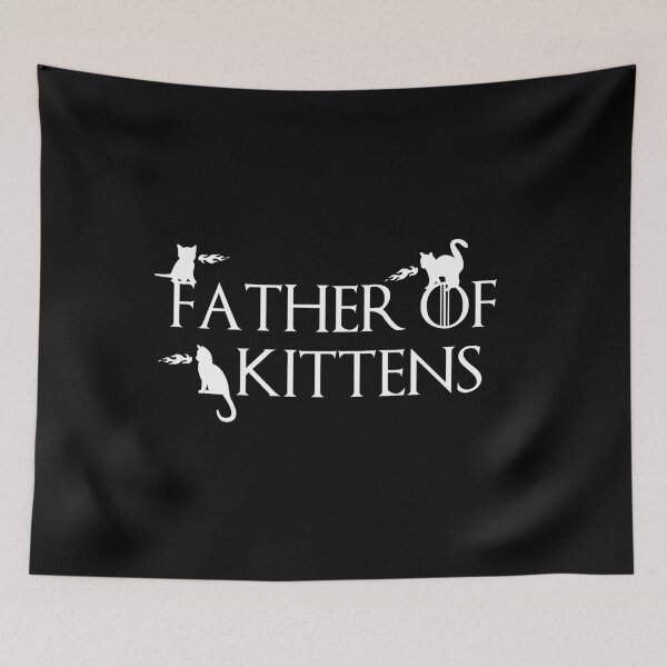 Item preview, Father of Kittens (White) designed and sold by JStuartArt.