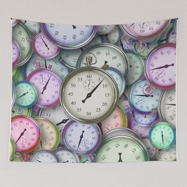 Item preview, Coloridos relojes de parada designed and sold by pinkarmy25.