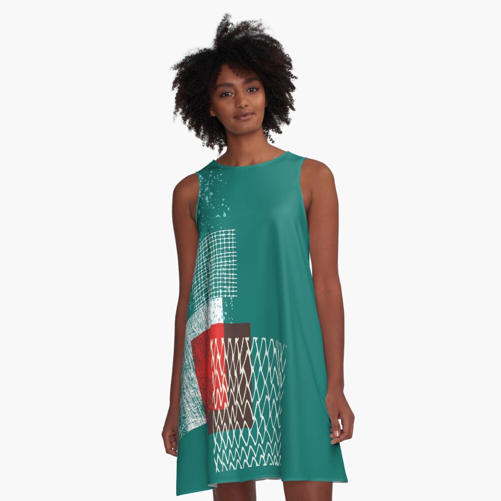 Item preview, A-Line Dress designed and sold by HoopandHoller.
