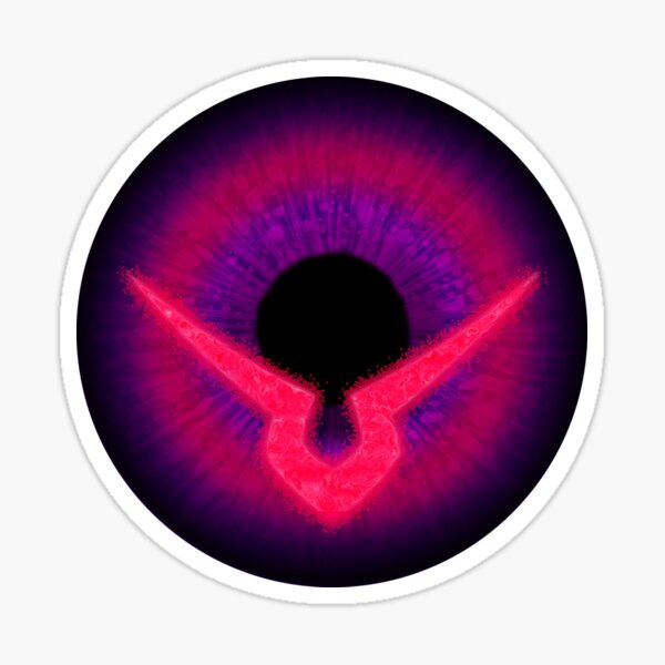 Code Geass Eye Sticker By Codygronk Redbubble
