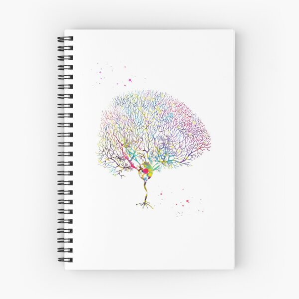 Item preview, Purkinje Neuron, Watercolor Art designed and sold by Liededrom..
