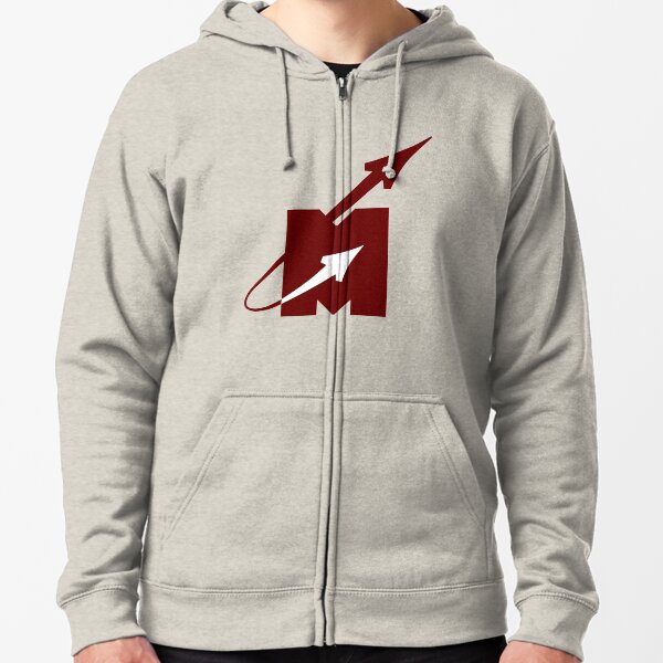 Flying M Zipped Hoodie