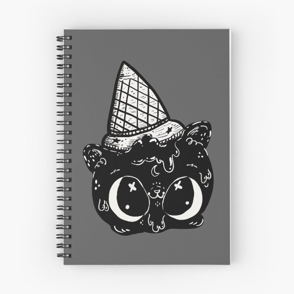 Item preview, Halloween Ice Cream Cat designed and sold by fluffymafi.