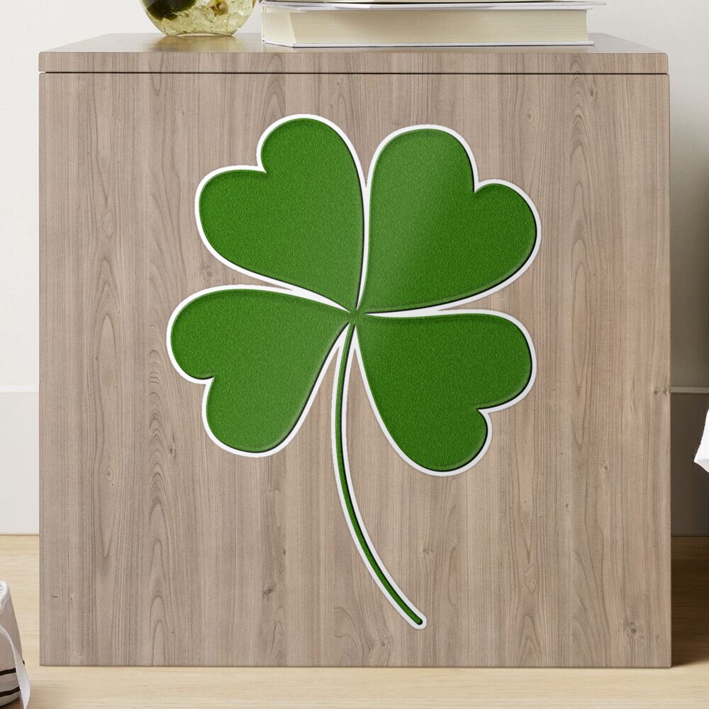  Mr Lucky Charm Wall Art Decor Decals Clover St.Patrick's Day  Wall Stickers Irish Decor Lucky Horseshoe Vinyl Wall Sticker Home Decor  Removable Wall Decals for Living Room Birthday Gift