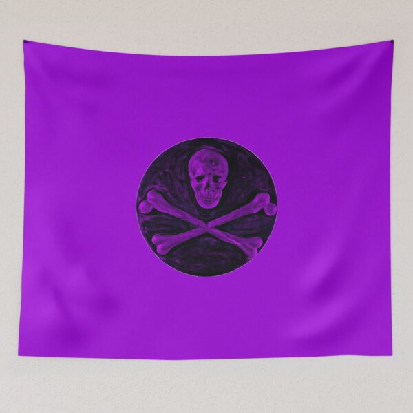 Item preview, Purple Odd Fellows Skull designed and sold by AC1313.