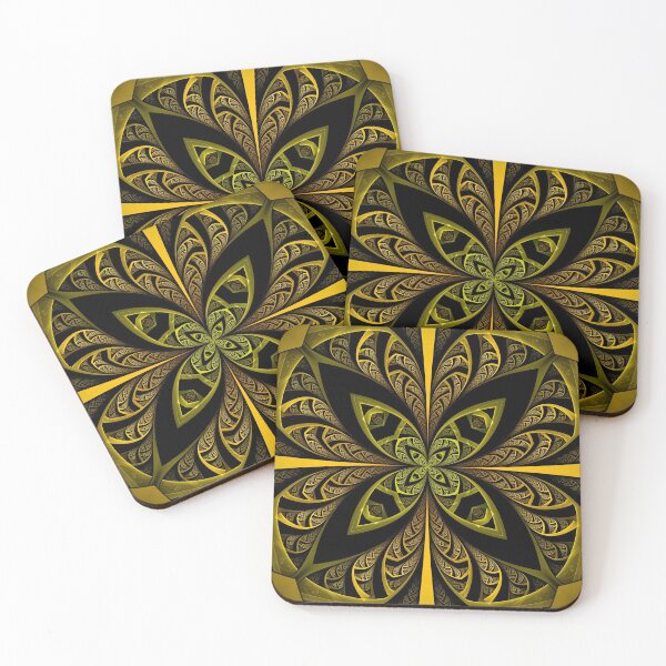 Item preview, Gold-Leafed Foil Fractal Latticework for LUX VOIR designed and sold by San Jaya Prime.