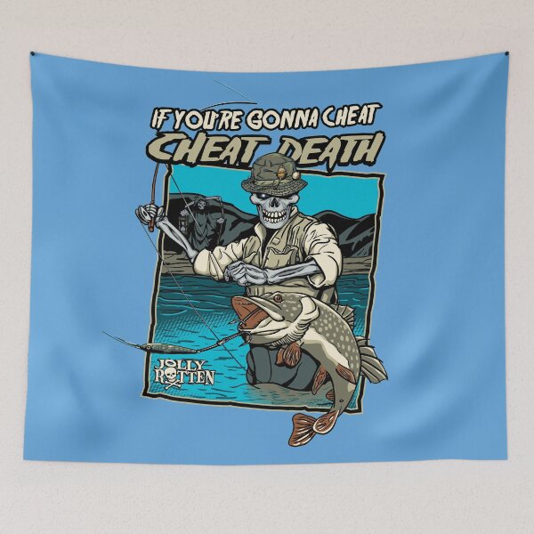 Item preview, Jolly Rotten - Fish and Cheat Death designed and sold by drawntobewild.