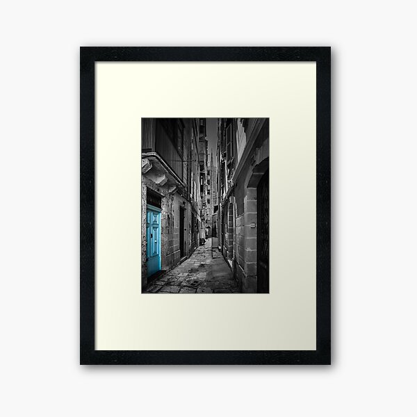 Blue Door Framed Art Print