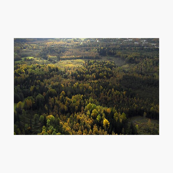 Item preview, Autumn from helicopter designed and sold by Antanas.