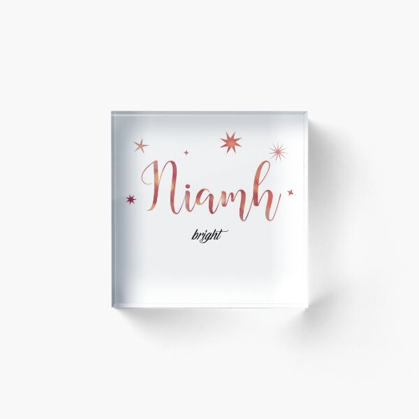 Niamh Acrylic Block