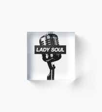 queen Acrylic Block