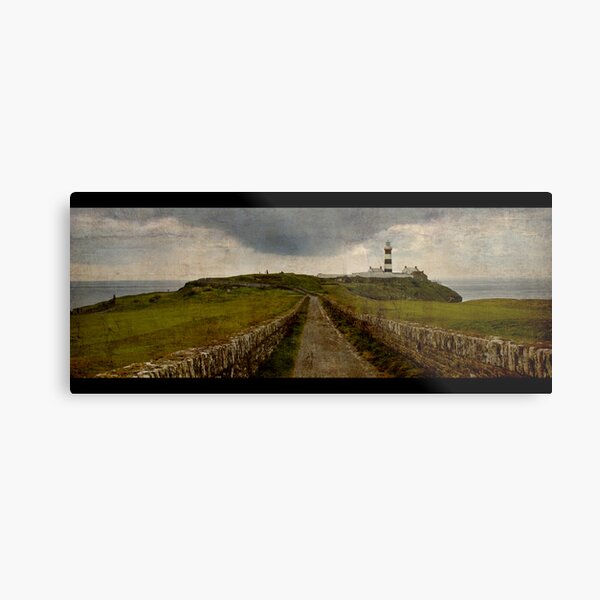 Cork Seaside Metal Print