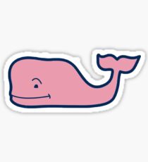 Pink Whale Sticker