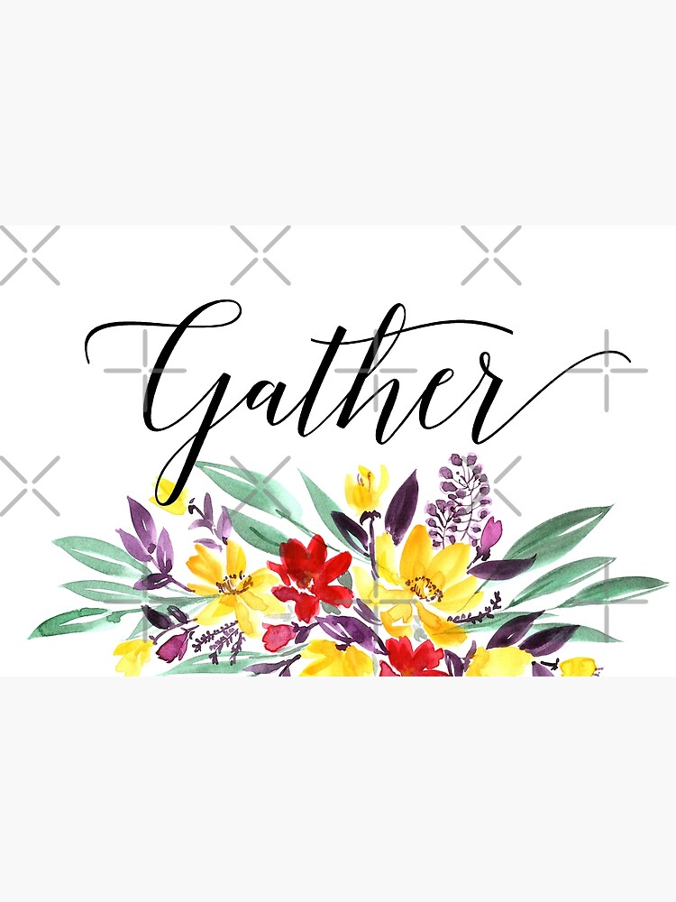 Gather floral by blursbyai