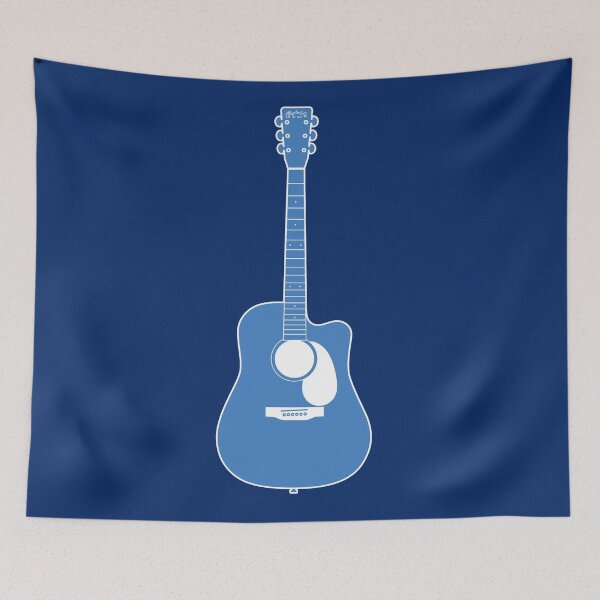 Item preview, MUSICAL INSTUMENTS SILHOUETTES - MARTIN DCX1AE designed and sold by WOOFANG.