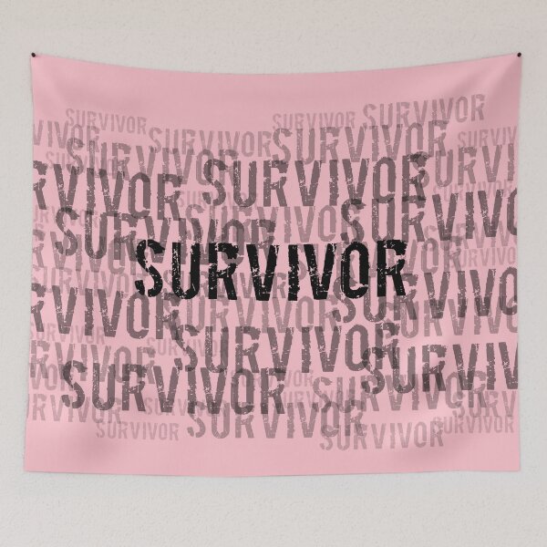 Item preview, Survivor 4 (Black On Pink) designed and sold by SyPhelan.