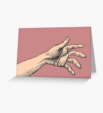 The Jealous Hand Grußkarte