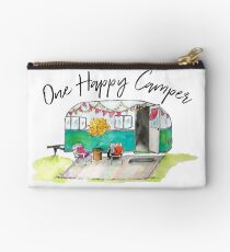 Bolso de mano Feliz Camper-Vintage Camper Acuarela