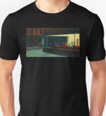 AMERICAN ARTIST, Edward Hopper, Nighthawks, 1942 Unisex T-Shirt
