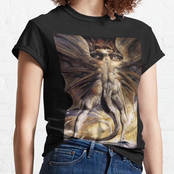 BLAKE. The Great Red Dragon and the Woman Clothed in Sun. Classic T-Shirt