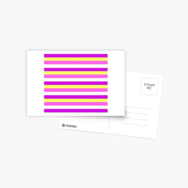 In the pink Postcard