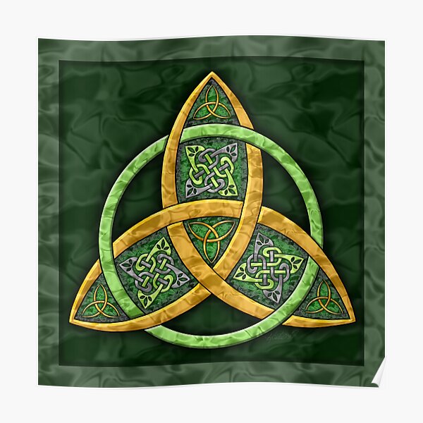Celtic Trinity Knot Poster