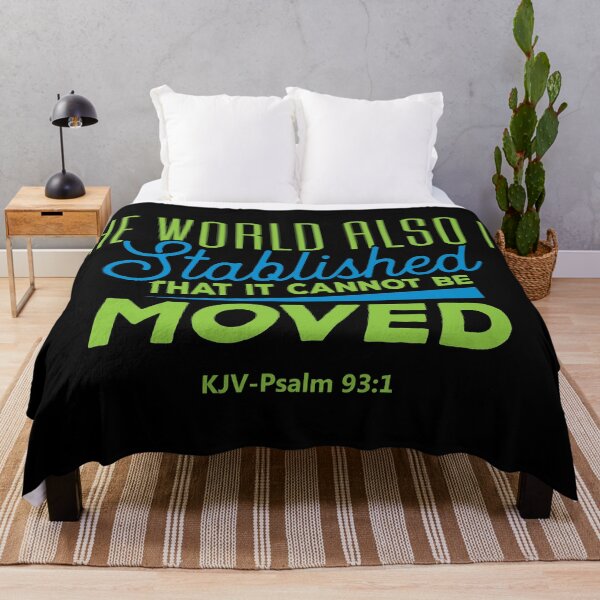 Item preview, The World also is stablished, that it cannot be moved. Psalm 93:1  Flat earth designed and sold by azule1.