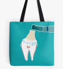 Happy Dental Cleaning Tote Bag