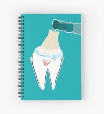 Cuaderno de espiral Feliz limpieza dental