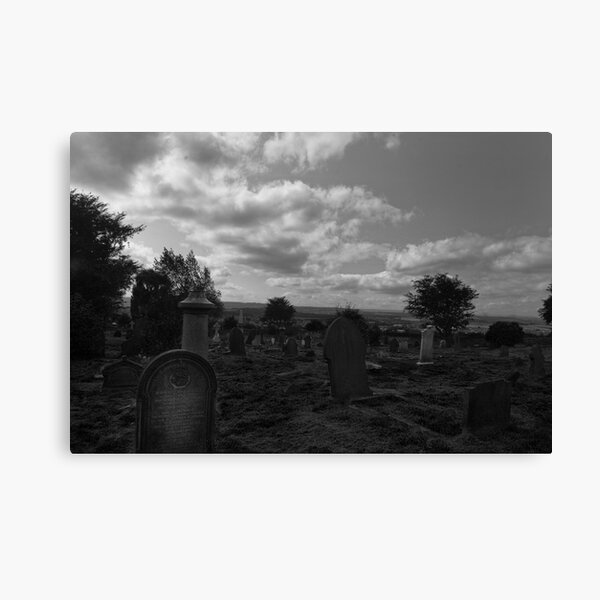 Haunted View Canvas Print