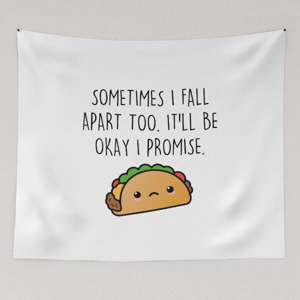 Item preview, Positive Taco - It'll be okay! designed and sold by JStuartArt.