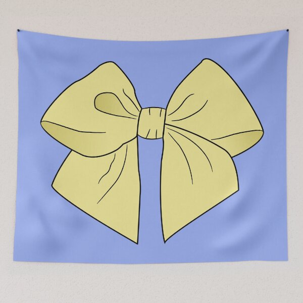 Item preview, Sunny Yellow Vector Bow  designed and sold by LozMac.