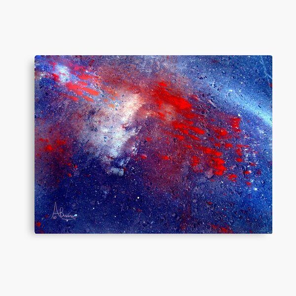 Simply Red! Stars Canvas Print