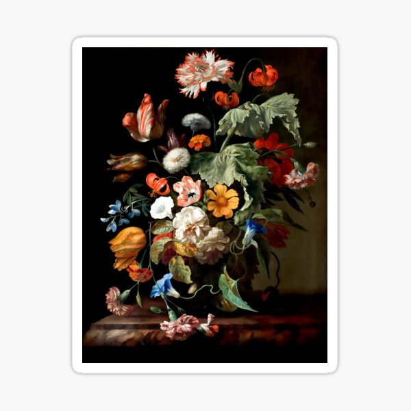 Aperçu de l'œuvre Rachel Ruysch "Nature morte aux fleurs" créée et vendue par Alexandra Dahl.