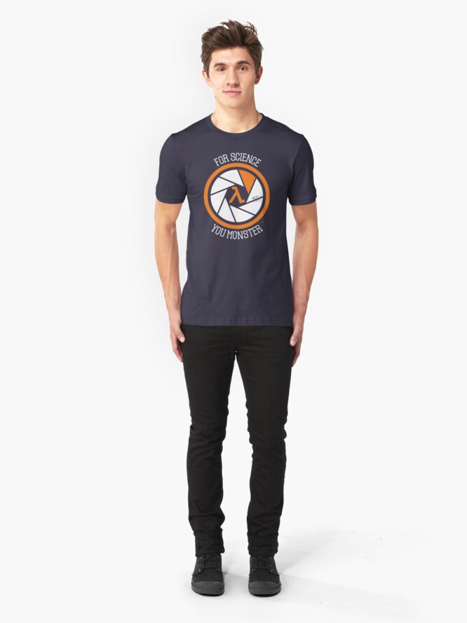 Alternate view of For Science - Roley Slim Fit T-Shirt