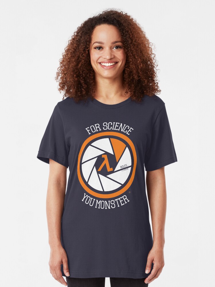 Alternate view of For Science - Roley Slim Fit T-Shirt