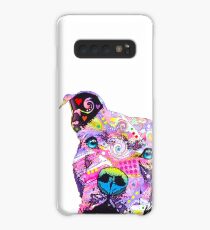 PitBull T-Shirts Buntes Pit Bulls T-Shirt Hülle & Klebefolie für Samsung Galaxy