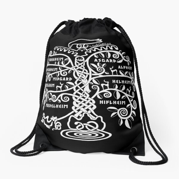 The World Tree - Yggdrasil Drawstring Bag