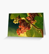 Grape vine Greeting Card