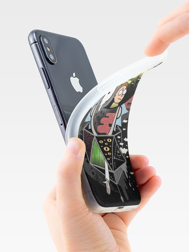 Alternate view of Rick Polarity iPhone Case & Cover