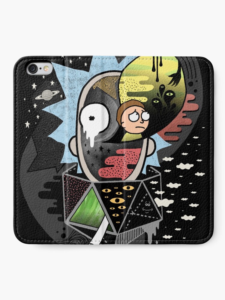Alternate view of Rick Polarity iPhone Wallet