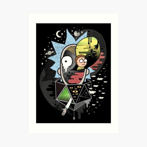 Rick Polarity Art Print