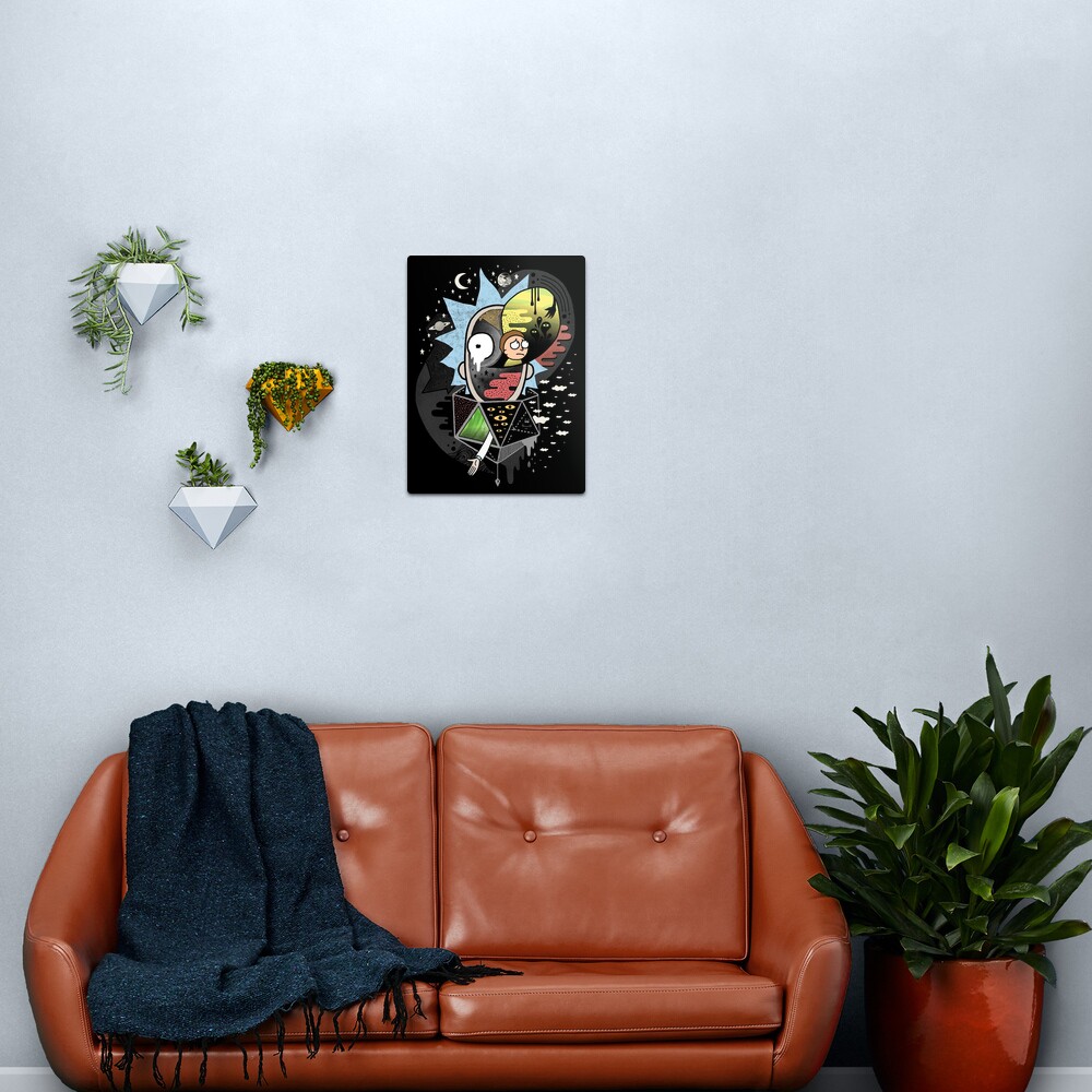 Rick Polarity Metal Print