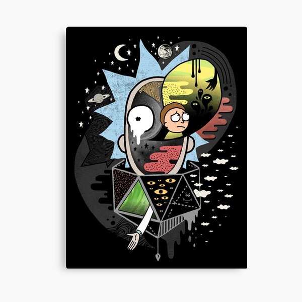 Rick Polarity Canvas Print