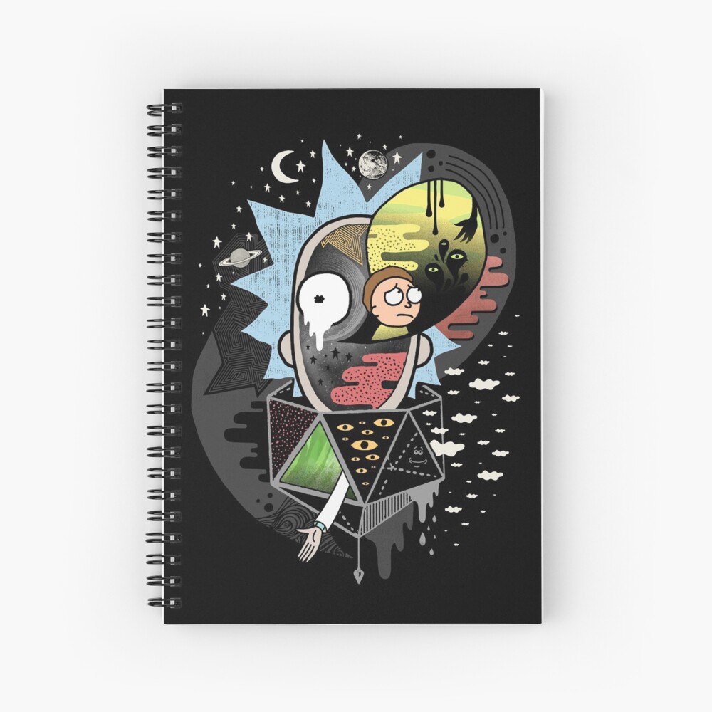 Rick Polarity Spiral Notebook