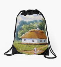 Rural landscape Drawstring Bag