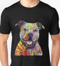 Camiseta unisex Camisetas PitBull Camiseta Pit Bulls colorida